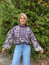 Load image into Gallery viewer, Vintage puff sleeve sweater
